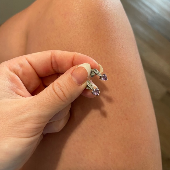 Kay Jewelers Jewelry - KAY Heart Drop Birthstone Earrings